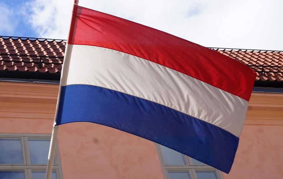 Flaga Królestwa Niderlandów / autor: Fratria
