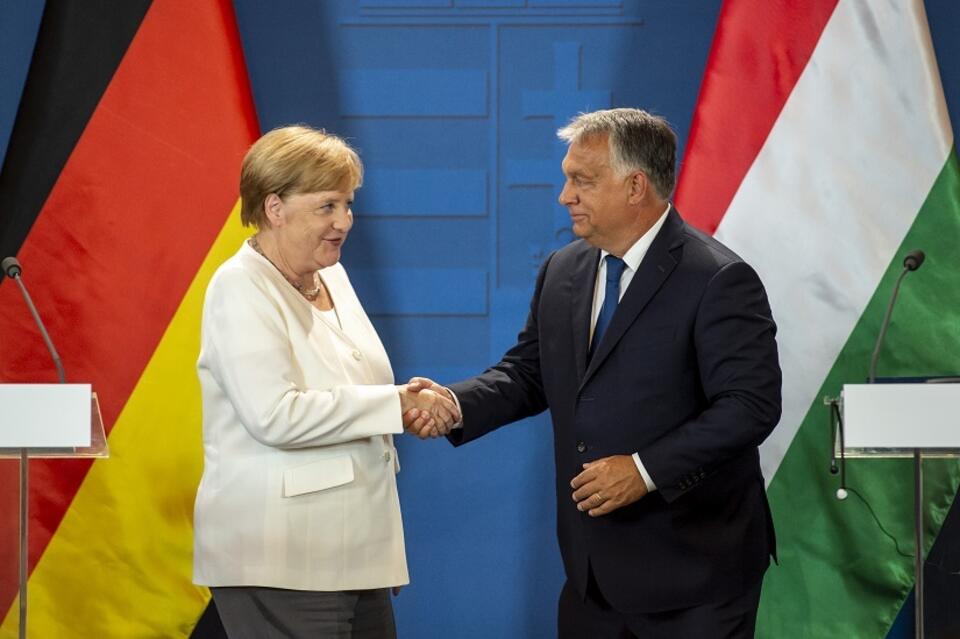 Viktor Orban i Angela Merkel / autor: Károly Árvai, Kormany.hu