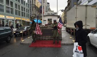 Terror w Berlinie. Strzały przy Checkpoint Charlie