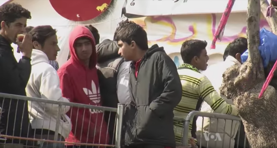 Migranci / autor: YouTube/VOA News 