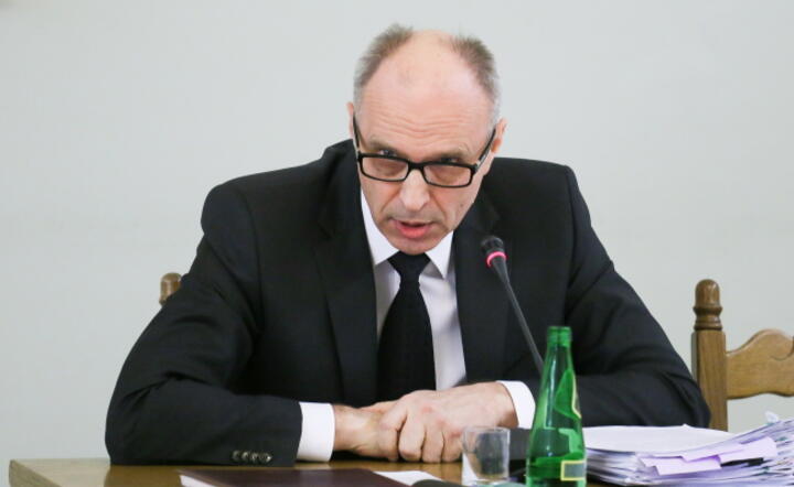 Były przewodniczący Komisji Nadzoru Finansowego Andrzej Jakubiak zeznaje przed sejmową Komisją śledczą ds. Amber Gold, fot. PAP/Paweł Supernak (2)