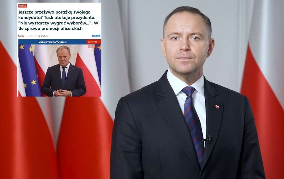 Mocna riposta prezydenta Nawrockiego na atak Papy!