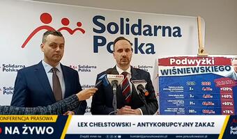 Solidarna Polska za rozszerzeniem ustawy antykorupcyjnej