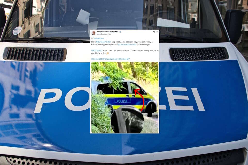 Niemiecka policja / autor: pixabay.com/X-Arkadiusz Mularczyk, screen