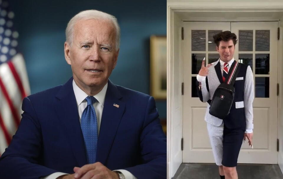 Joe Biden, Benito Skinner / autor: screenshot TikTok, Youtube/ Joe Biden