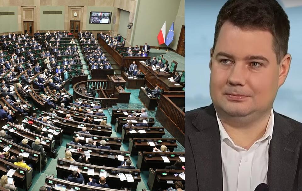 Posłowie na sali obrad Sejmu; dr Bartosz Rydliński / autor: PAP/Paweł Supernak; Telewizja wPolsce.pl
