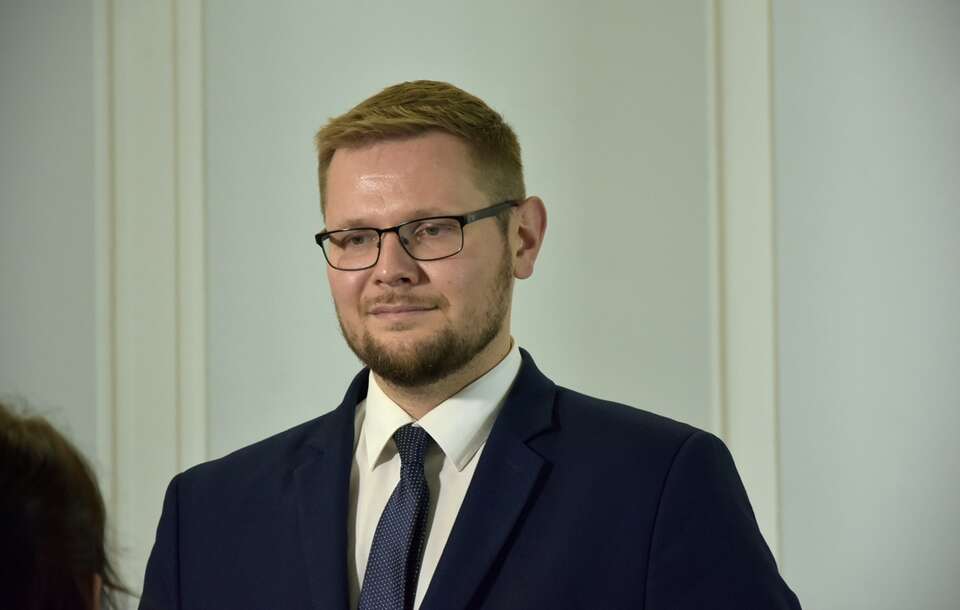 Michał Woś / autor: Fratria