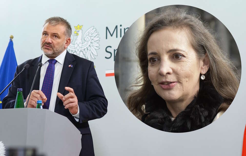 Waldemar Żurek, Dagmara Pawełczyk-Woicka / autor: Fratria/PAP/Leszek Szymański