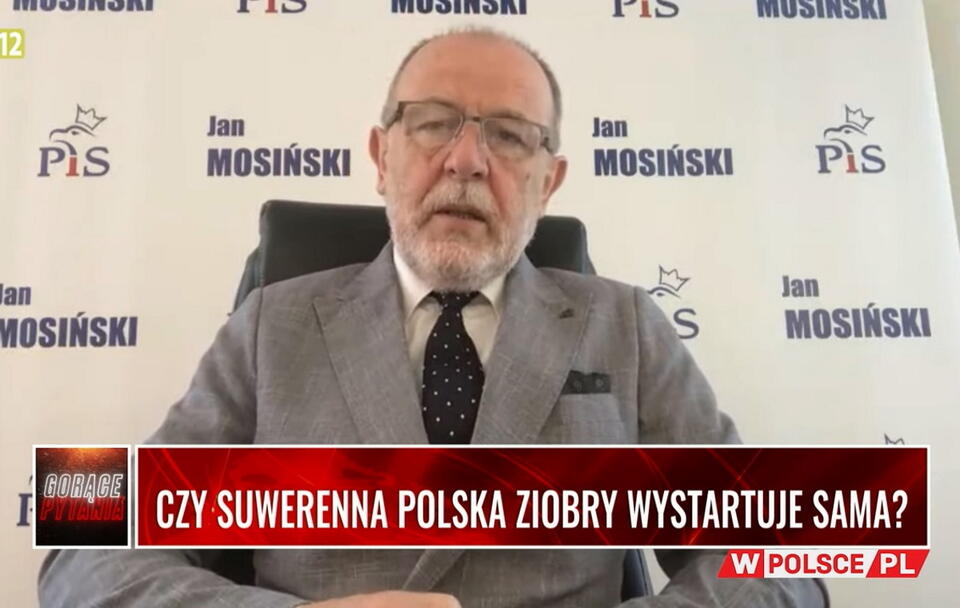 Jan Mosiński / autor: screenshoot: Youtube/Telewizja wPolsce