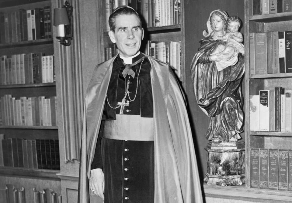 Ks. abp. Fulton J. Sheen / autor: Wikipedia/Domena publiczna