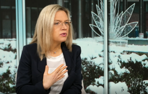 Małgorzata Wassermann, poseł PiS, w programie "Rozmowa Wikły".  Mówiła m.in. o sytuacji marszałka Włodzimierza Czarzastego / autor: Telewizja wPolsce24