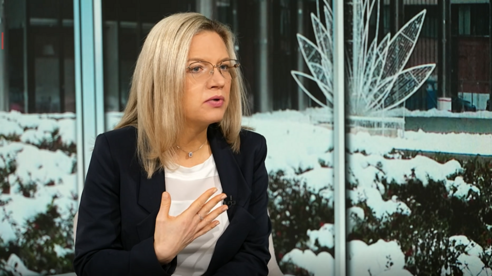 Małgorzata Wassermann, poseł PiS, w programie "Rozmowa Wikły".  Mówiła m.in. o sytuacji marszałka Włodzimierza Czarzastego / autor: Telewizja wPolsce24