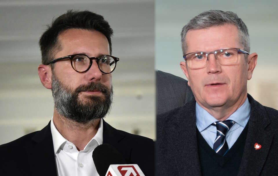 Radosław Fogiel (PiS) i Marcin Bosacki (KO) / autor: Fratria