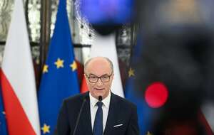 Marszałek Sejmu Włodzimierz Czarzasty podczas konferencji prasowej 11.03.2026 / autor: PAP/Marcin Obara