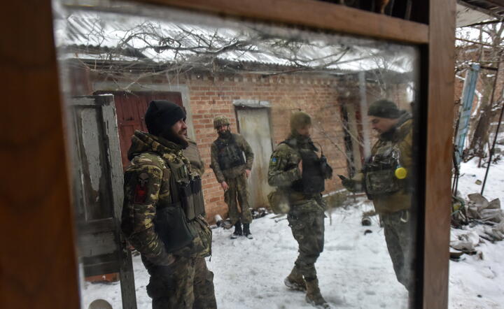 Żołnierze ukraińscy na wschodzie Ukrainy / autor: PAP/EPA