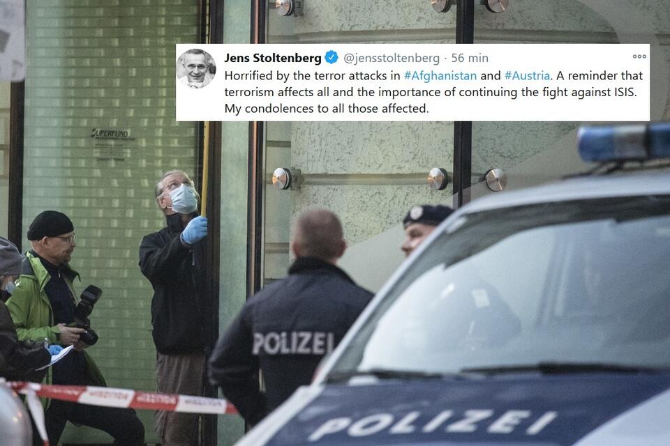 Zamach terrorystyczny w Wiedniu / autor: PAP/EPA