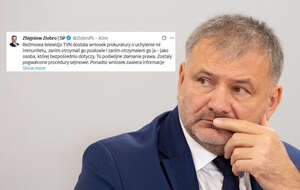 Minister sprawiedliwości Waldemar Żurek / Wpis Zbigniewa Ziobry (screen z X) / autor: Fratria/X-Zbigniew Ziobro (screen)