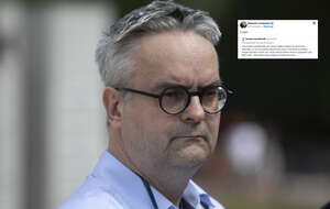 Wojciech Czuchnowski z „Gazety Wyborczej” ogłosił, że jutro jego medium opublikuje nazwy leków, które rzekomo miał zażywać prof. Sławomir Cenckiewicz. / autor: fot. Fratria