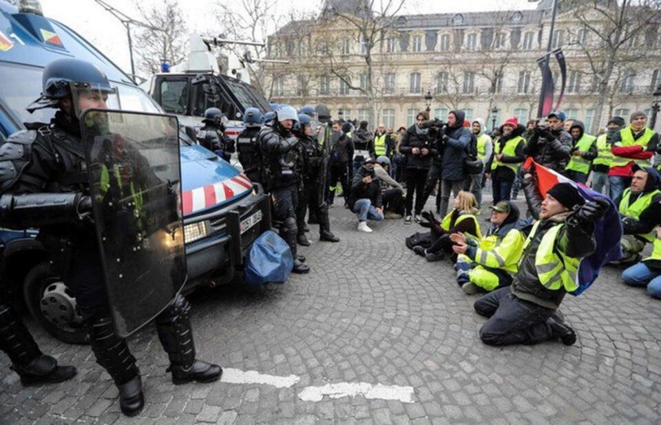 Żółte kamizelki / autor: screen TT