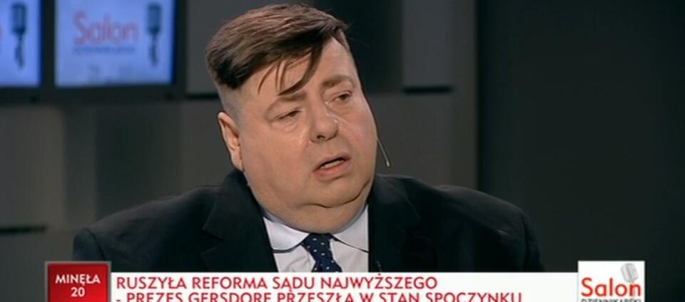 Piotr Semka / autor: screen TVP Info