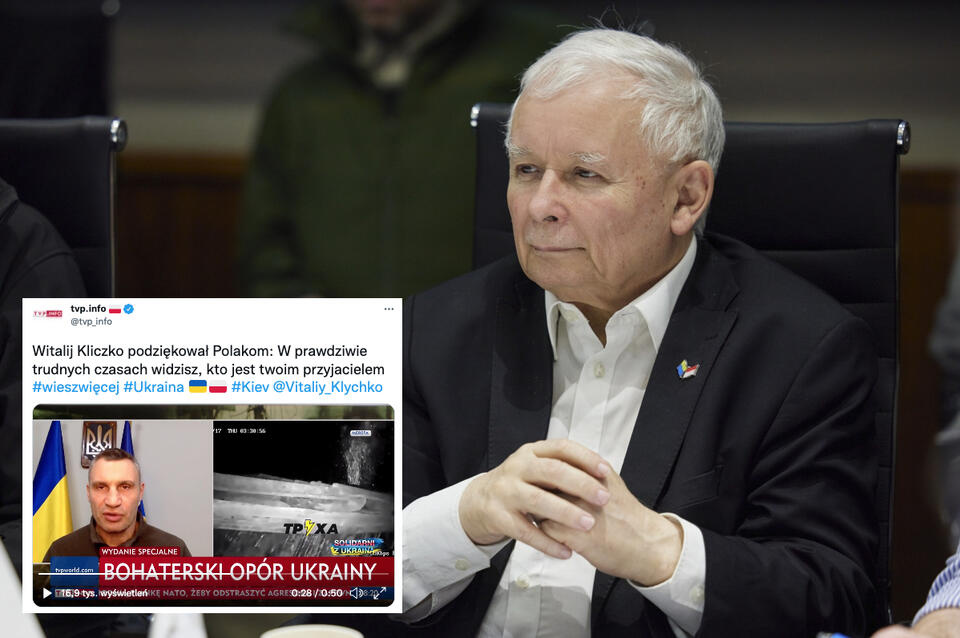 Wicepremier Jarosław Kaczyński  / autor: EPA/PAP/Twitter