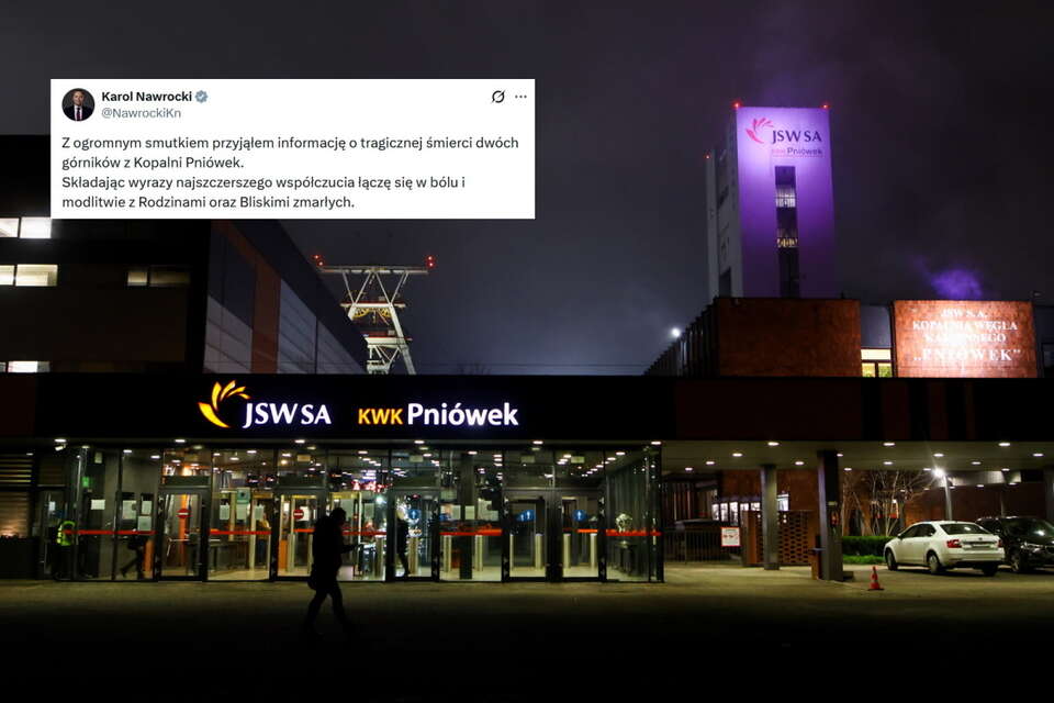 Zginęło dwóch górników z kopalni Pniówek / autor: PAP/Kasia Zaremba