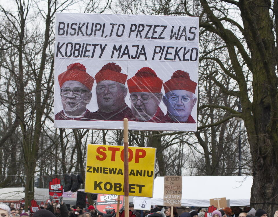 Czarny marsz / autor: Fratria/ Andrzej Wiktor