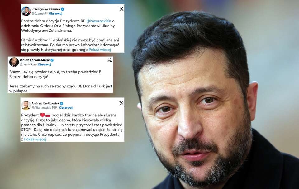 W sieci euforia po decyzji Nawrockiego ws. Zełenskiego
