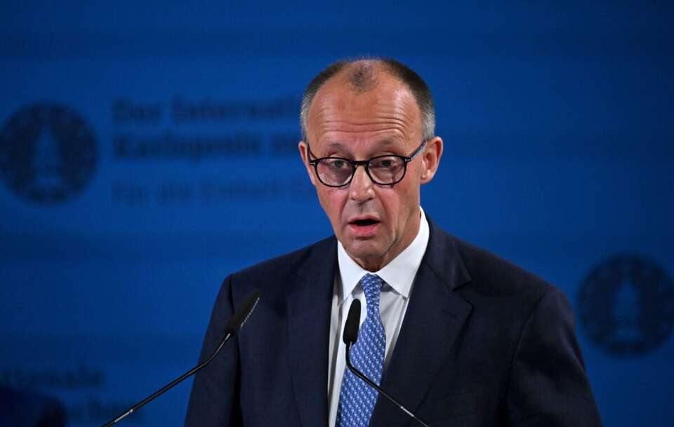 Friedrich Merz / autor: EPA/FEDERICO GAMBARINI / POOL Dostawca: PAP/EPA.