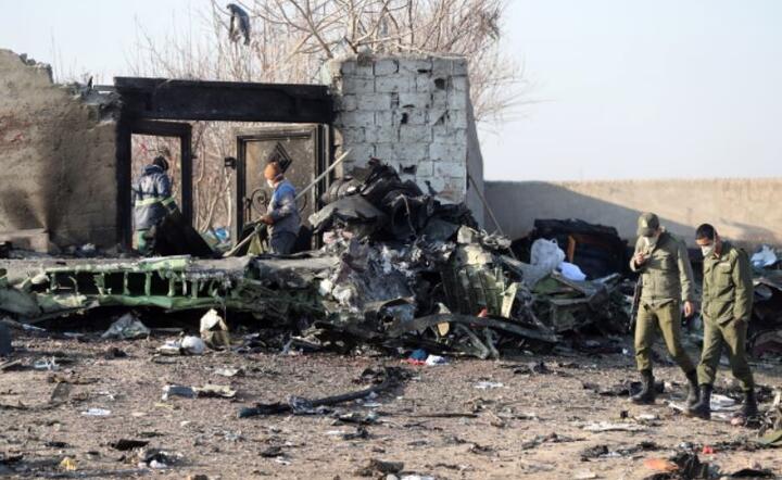 Iran przyznał się do zestrzelenia ukraińskiego samolotu  / autor: PAP/EPA/ABEDIN TAHERKENAREH