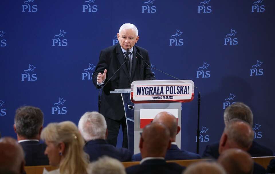 prezes Jarosław Kaczyński / autor: PAP/Artur Reszko