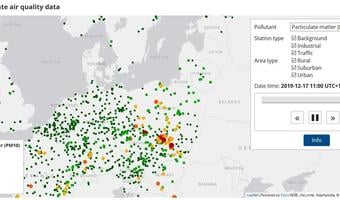 Interaktywna mapa: Sprawdź czym oddychasz!