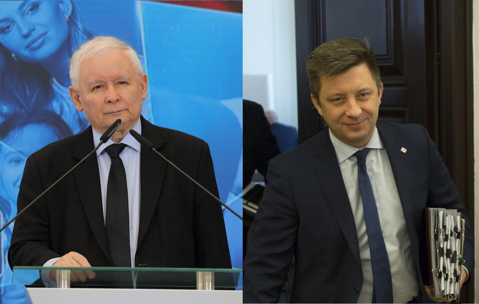 Kaczyński i Dworczyk / autor: Fratria