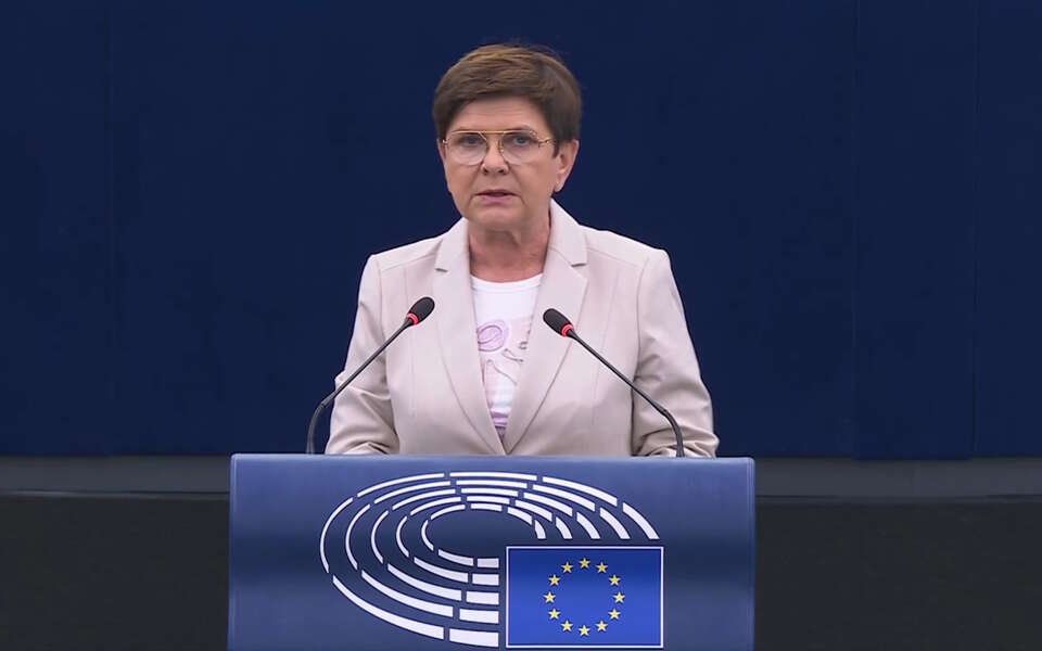 Europoseł PiS Beata Szydło / autor: Yt/European Parliament, screen