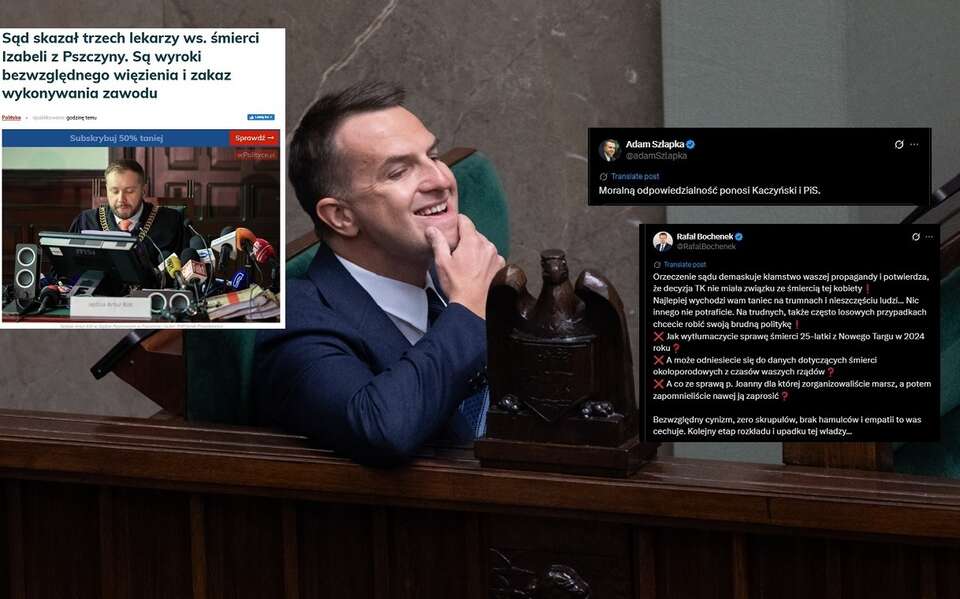 Poseł Adam Szłapka / autor: Fratria 