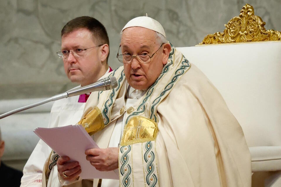 papież Franciszek / autor: PAP/EPA/GIUSEPPE LAMI