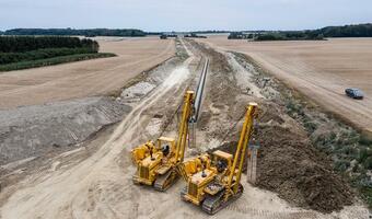 Budowa Baltic Pipe pozostaje zawieszona na dwóch odcinkach
