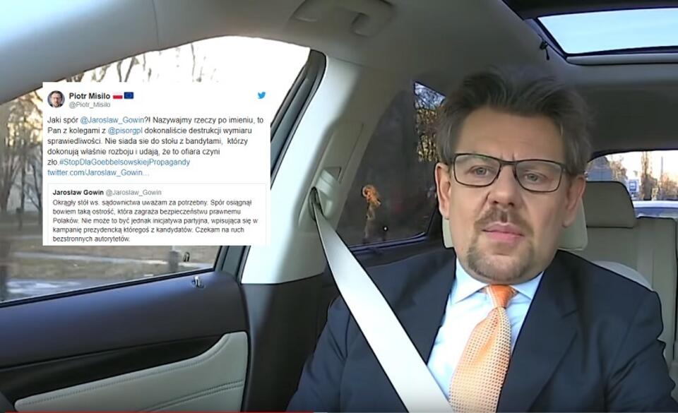 Piotr Misiło / autor: YouTube/Onet Rano/Twitter Piotr Misiło