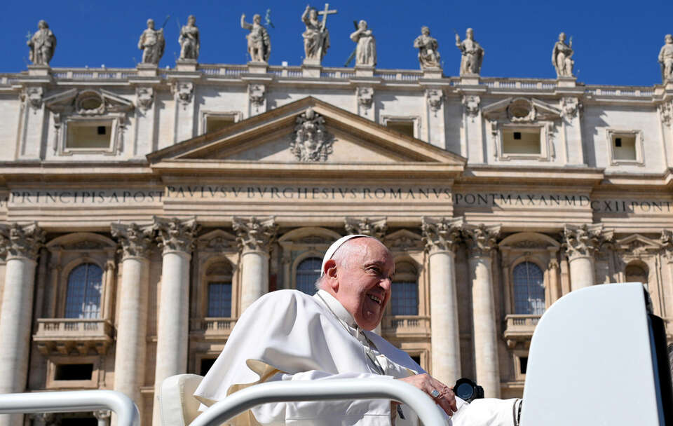 Papież Franciszek w Watykanie / autor: PAP/EPA/ETTORE FERRARI