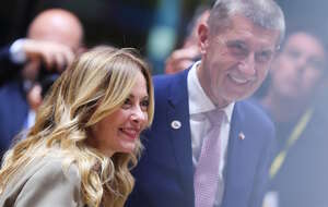 Giorgia Meloni / autor: PAP/EPA