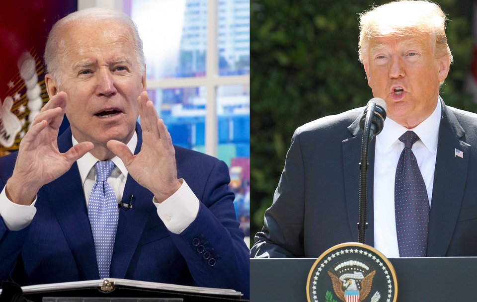 Joe Biden/Donald Trump / autor: PAP/EPA/Fratria