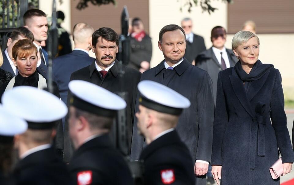 Pary prezydenckie Węgier i Polski podczas Dnia Przyjaźni Polsko-Węgierskiej w 2017 r. / autor: Grzegorz Jakubowski/KPRP