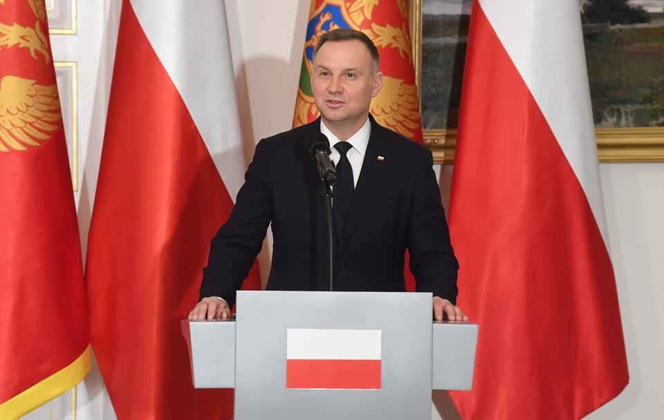Prezydent Andrzej Duda / autor: PAP/Andrzej Lange