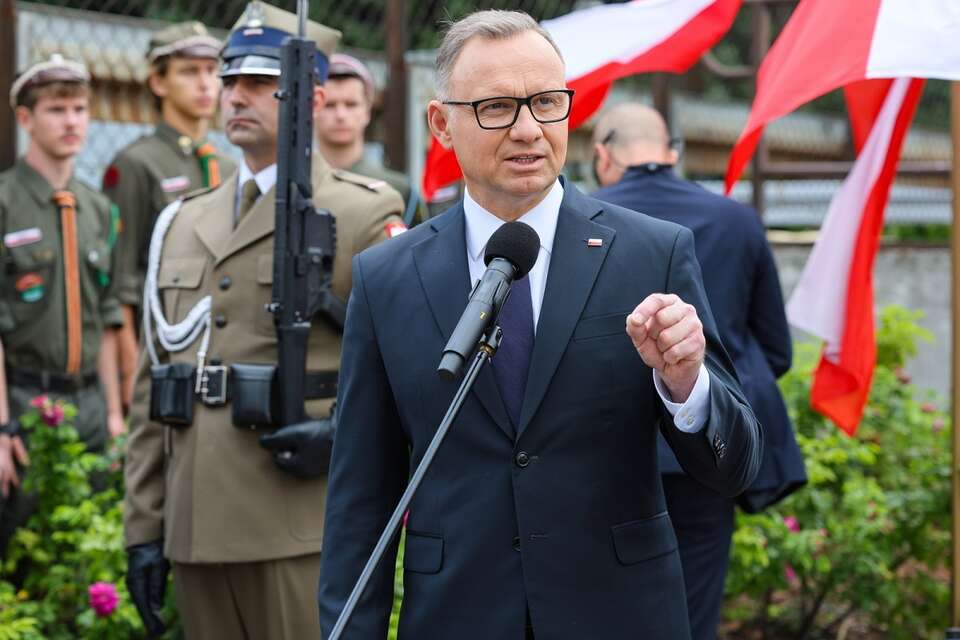 Prezydent Andrzej Duda / autor:  PAP/Rafał Guz
