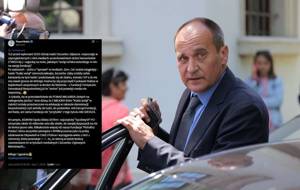 Poseł Paweł Kukiz / autor: Fratria 