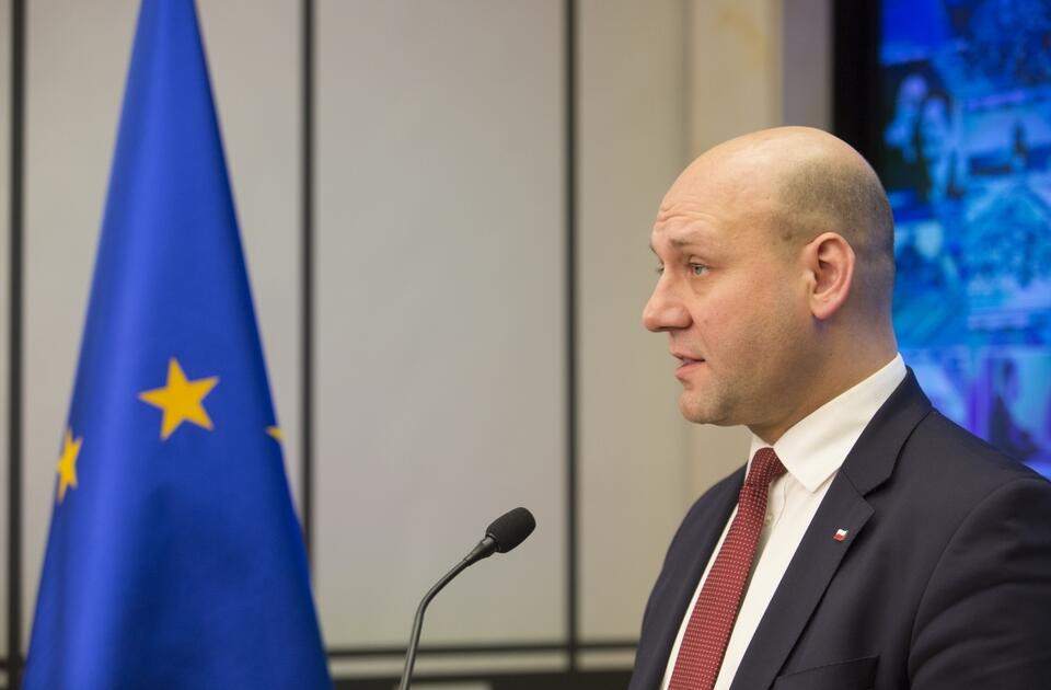 Minister ds. Unii Europejskiej Szymon Szynkowski vel Sęk. / autor: FRATRIA