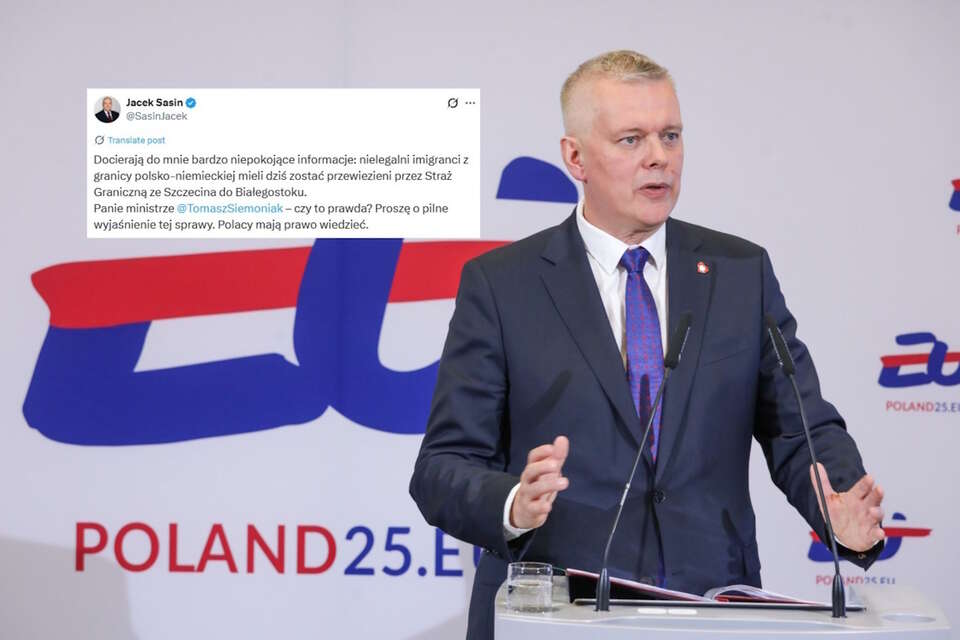 Tomasz Siemoniak / autor: PAP-Tomasz Gzell/X-Jacek Sasin, screen