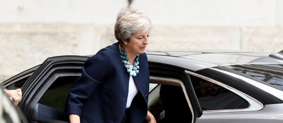 Brytyjska premier Theresa May  / autor: PAP/EPA