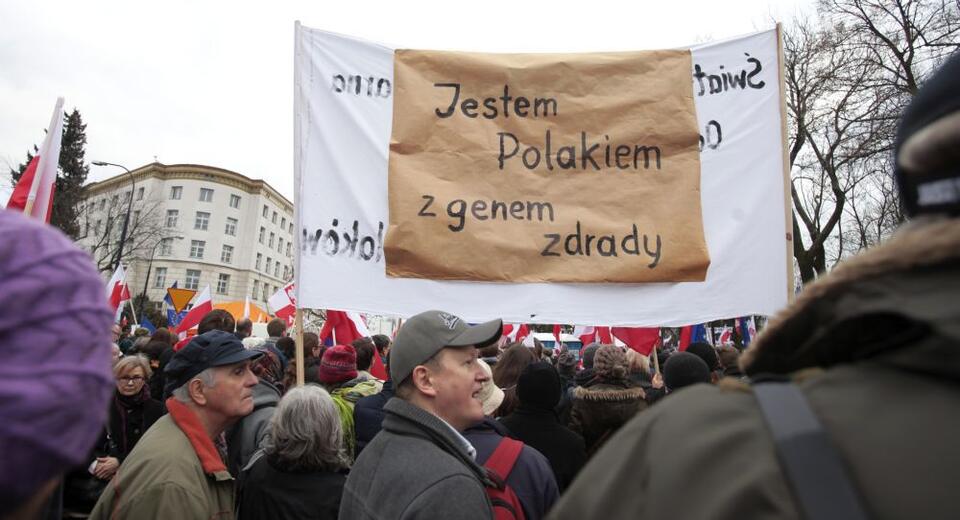 Manifestacja KOD. Fot. wPolityce.pl