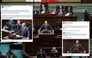 Donald Tusk w Sejmie / autor: PAP/Tomasz Gzell